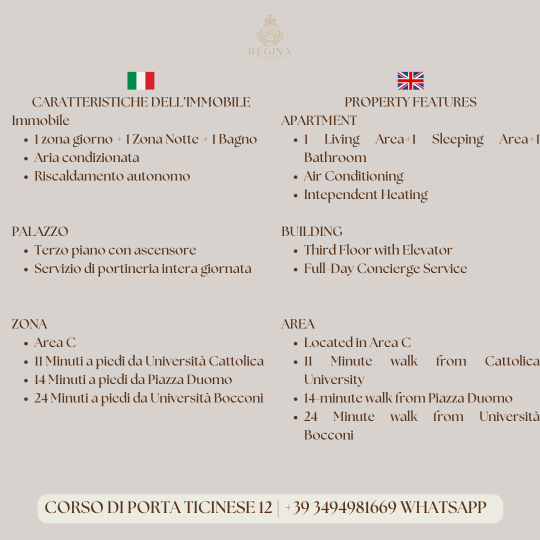 BILOCALE CORSO DI PORTA TICINESE 12