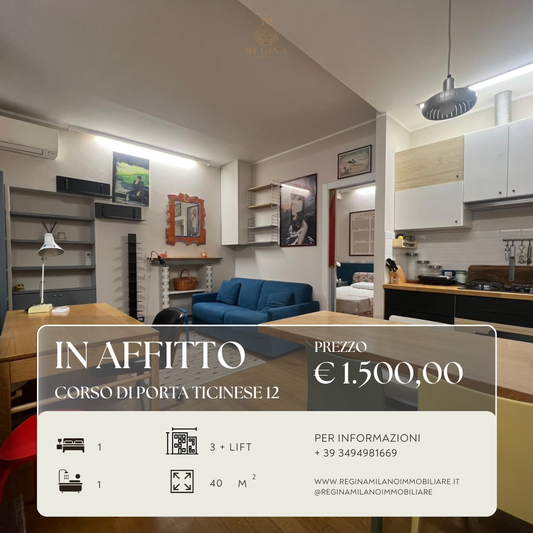 BILOCALE CORSO DI PORTA TICINESE 12