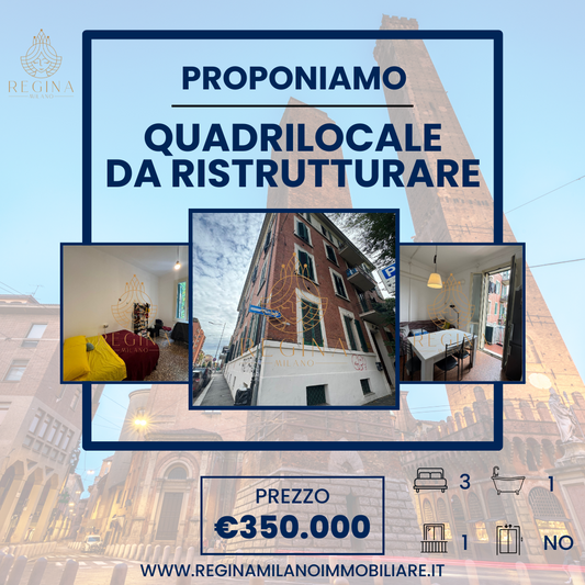 QUADRILOCALE VIA ALBERTAZZI 2 BOLOGNA